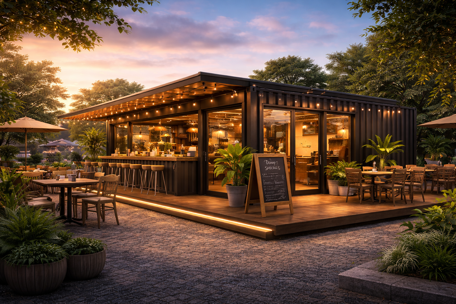 Restaurant Container view 2